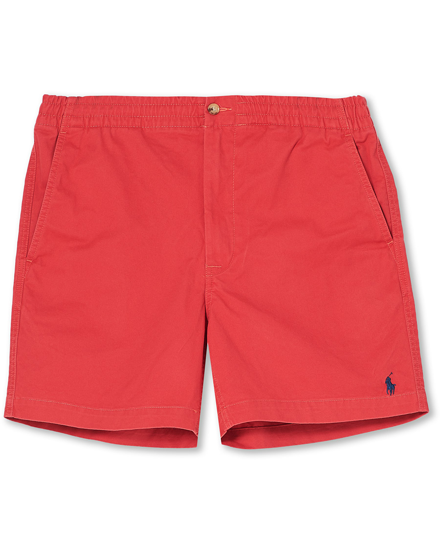 Men | Drawstring Shorts | Polo Ralph Lauren | Prepster Shorts Sunrise Red
