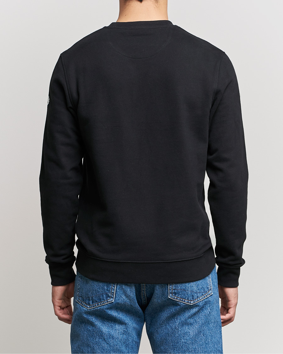 Men | Sweaters & Knitwear | Belstaff | 1924 Crew Neck Logo Sweat Black