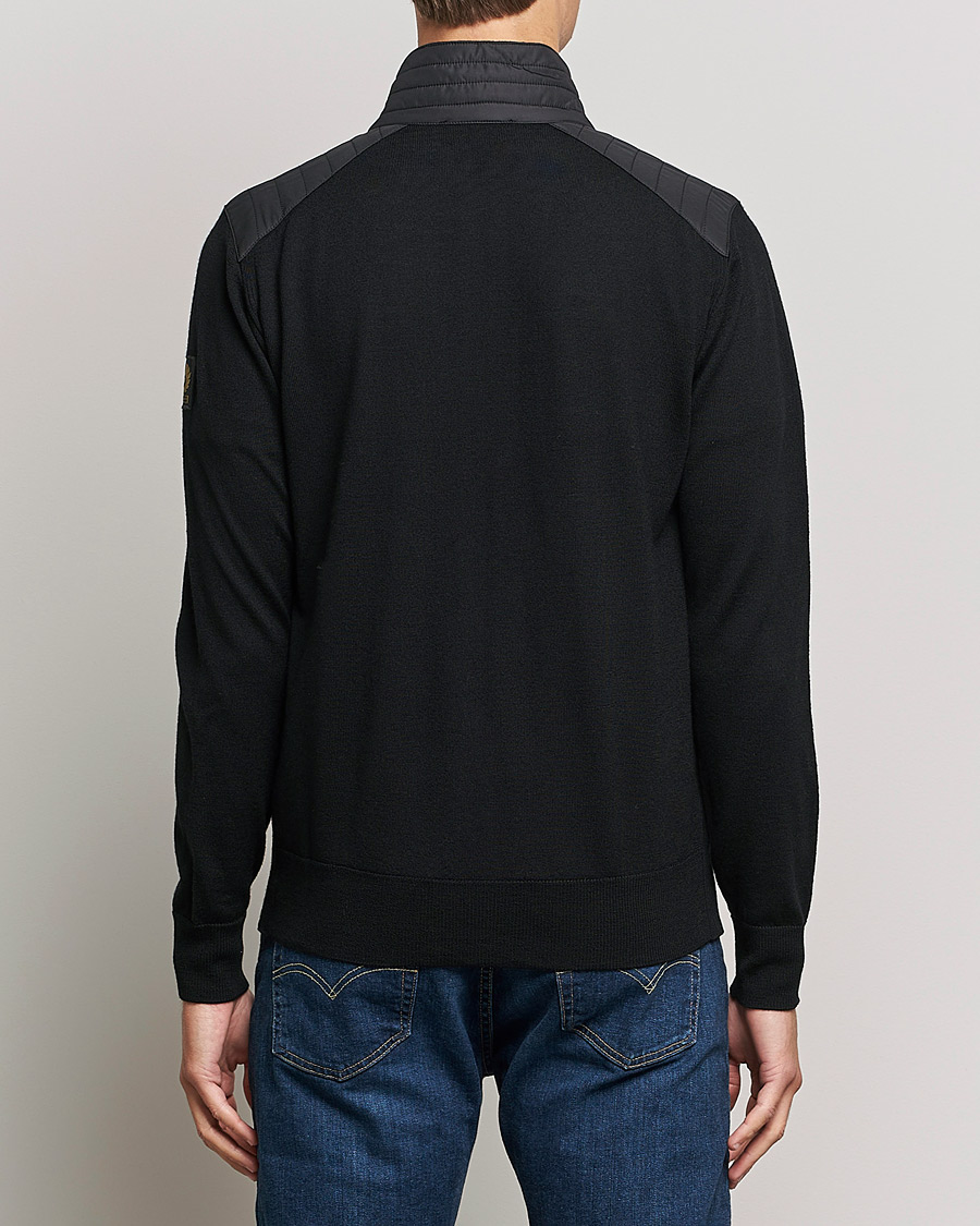 Men | Sweaters & Knitwear | Belstaff | Kelby Zip Cardigan Black