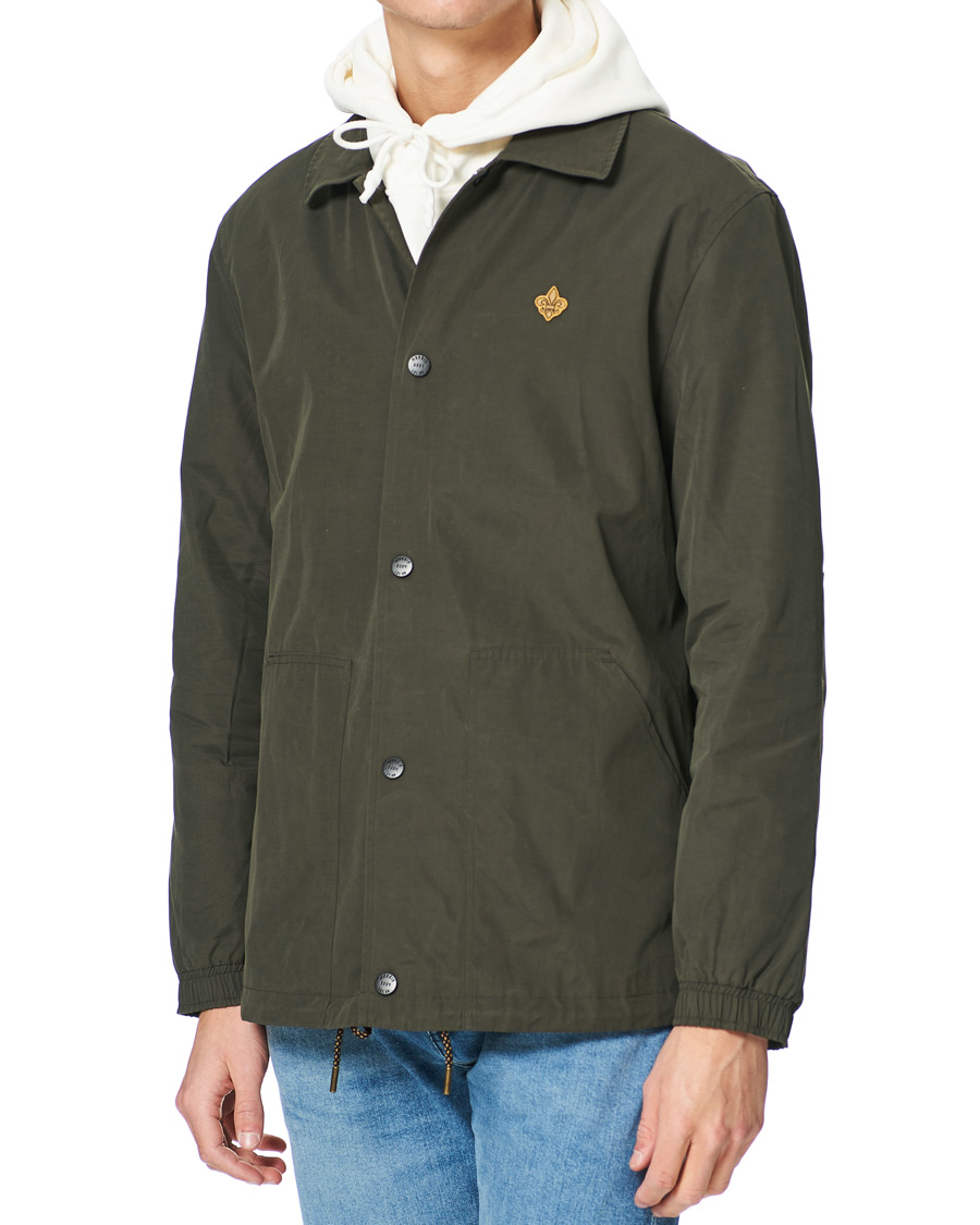 Men | Coats & Jackets | Morris | Linder Coach Jacket Olive