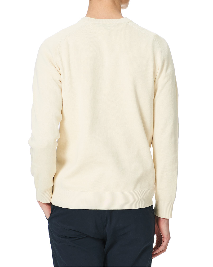 Men | Sweaters & Knitwear | Morris | Hilyard Knitted V-Neck Sweater Off White