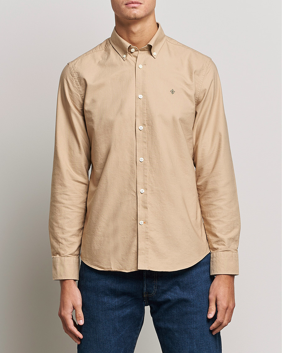 Men | Shirts | Morris | Douglas Oxford Shirt Khaki