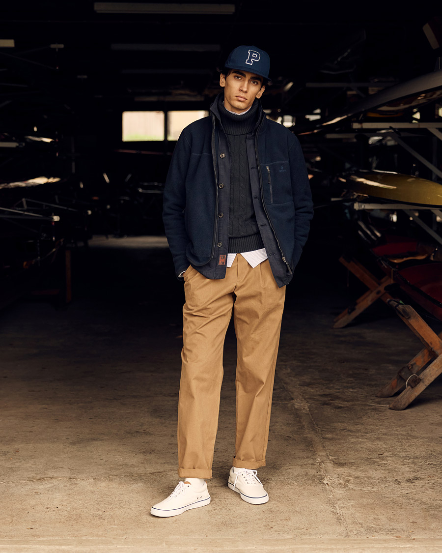 Men | Shirts | Morris | Morley Ripstop Shirt Jacket Old Blue