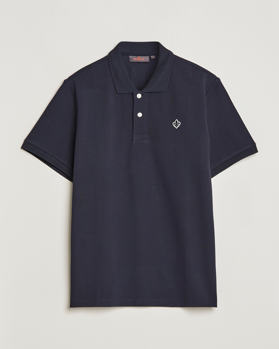 Men | Polo Shirts | Morris | Darell Pique Old Blue
