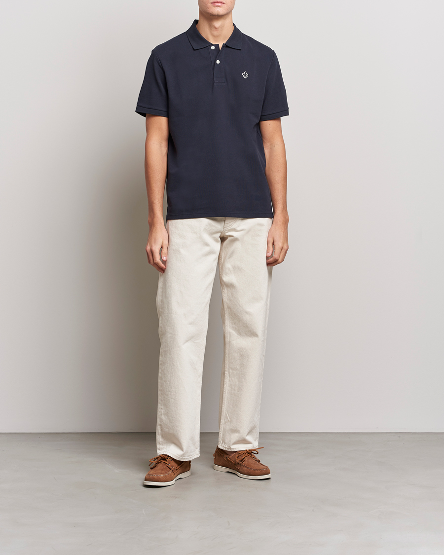Men | Polo Shirts | Morris | Darell Pique Old Blue