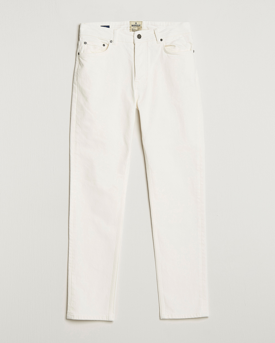 Men | Jeans | Morris | Jermyn Cotton Jeans Off White