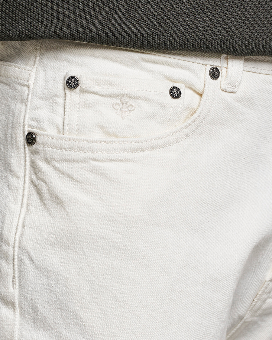 Men | Jeans | Morris | Jermyn Cotton Jeans Off White
