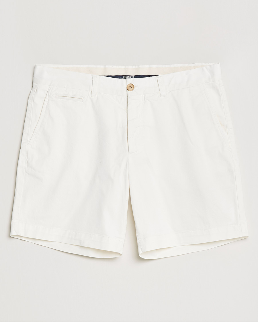 Men | Shorts | Morris | Light Twill Chino Shorts White