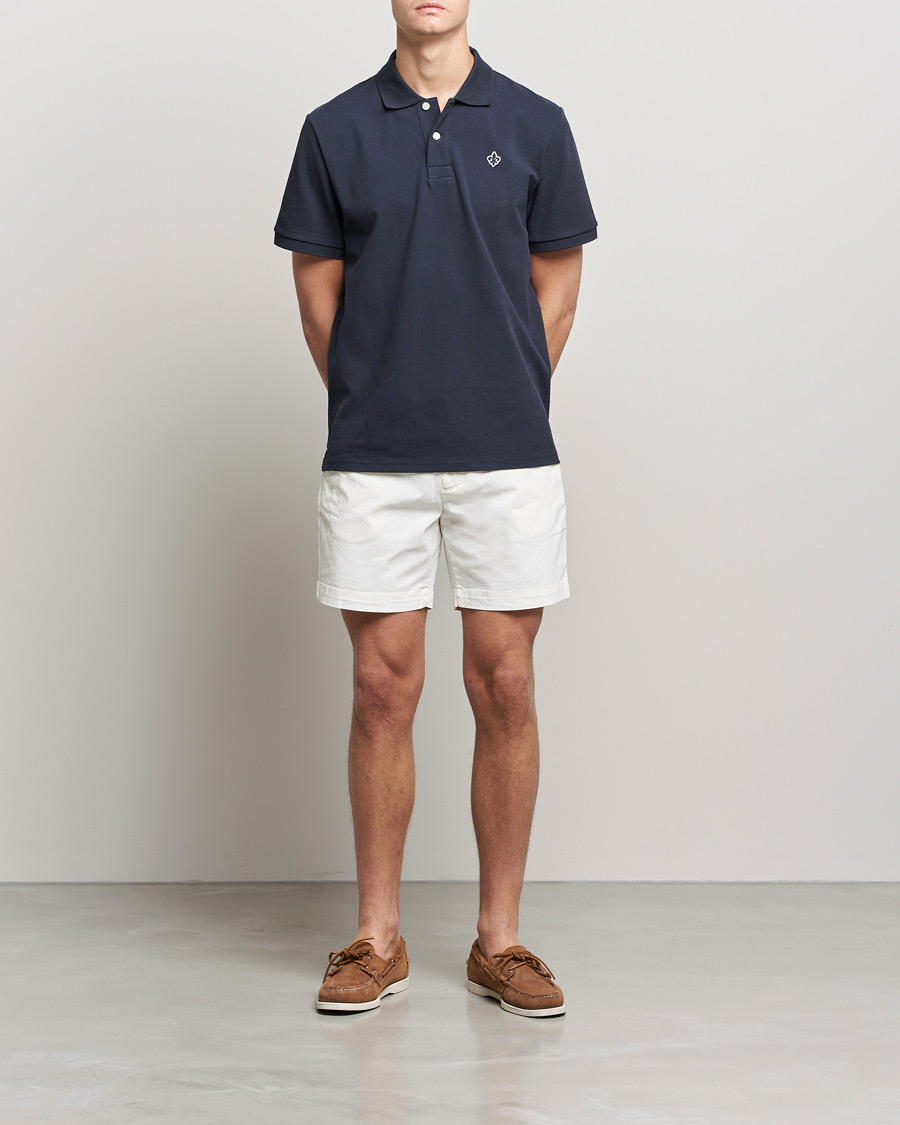 Men | Shorts | Morris | Light Twill Chino Shorts Off White