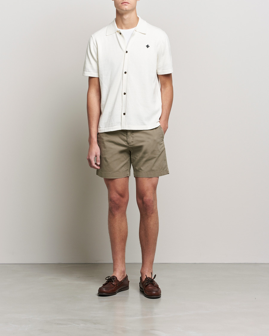 Men | Shorts | Morris | Light Twill Chino Shorts Olive