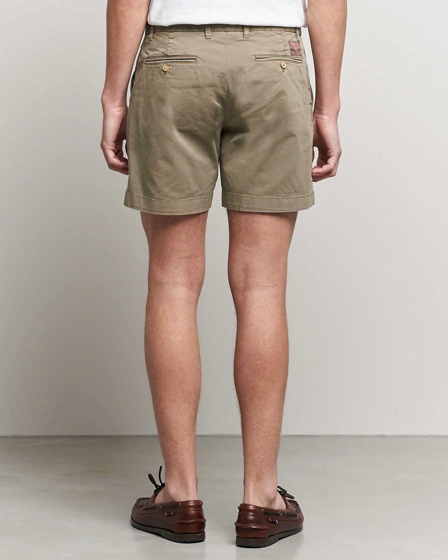 Men | Shorts | Morris | Light Twill Chino Shorts Olive
