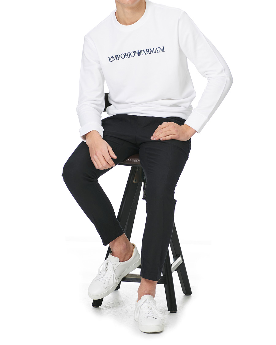 Men | Sweaters & Knitwear | Emporio Armani | Emporio Sweatshirt White