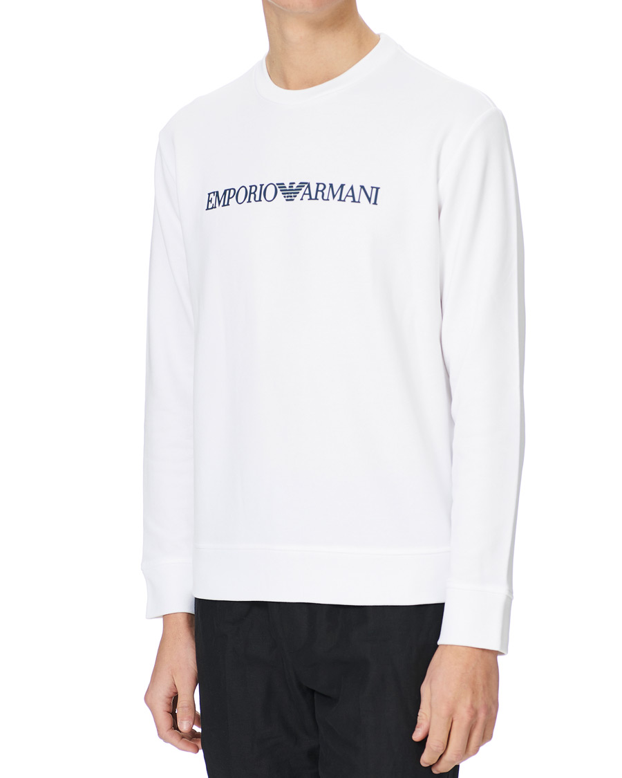 Men | Sweaters & Knitwear | Emporio Armani | Emporio Sweatshirt White