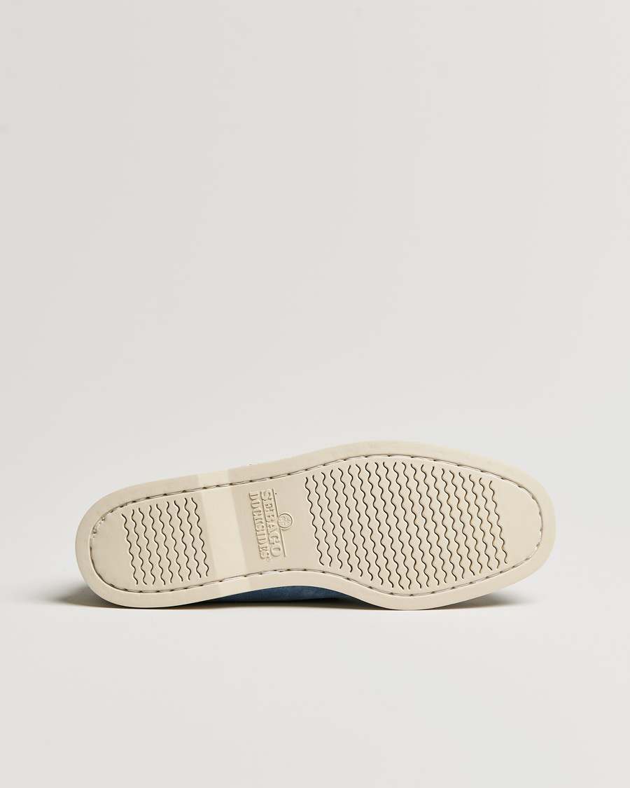 Men | Sebago Docksides Suede Boat Shoe Indigo | Sebago | Docksides Suede Boat Shoe Indigo