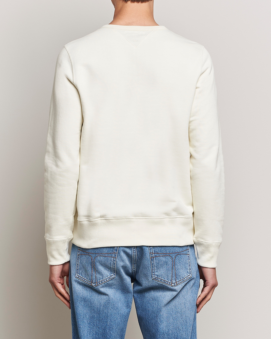 Men | Sweaters & Knitwear | Merz b. Schwanen | Organic Cotton Crew Neck Sweat Oat