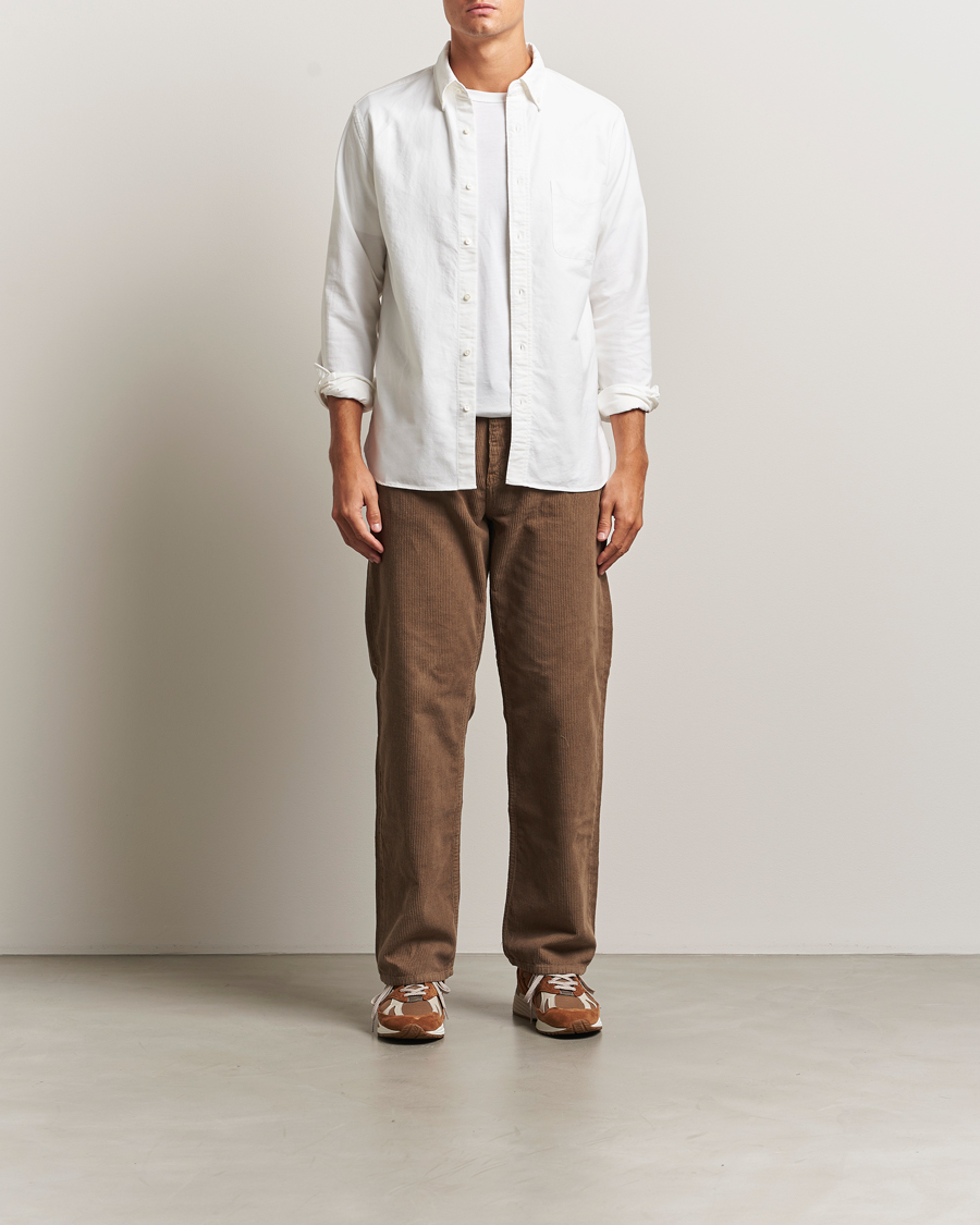 Men | Shirts | BEAMS PLUS | Oxford Button Down Shirt White