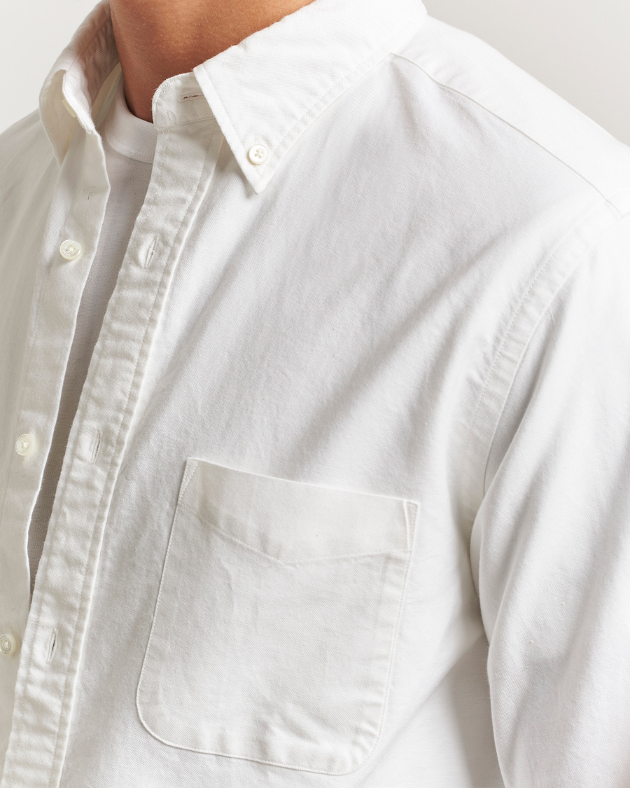 Men | Shirts | BEAMS PLUS | Oxford Button Down Shirt White