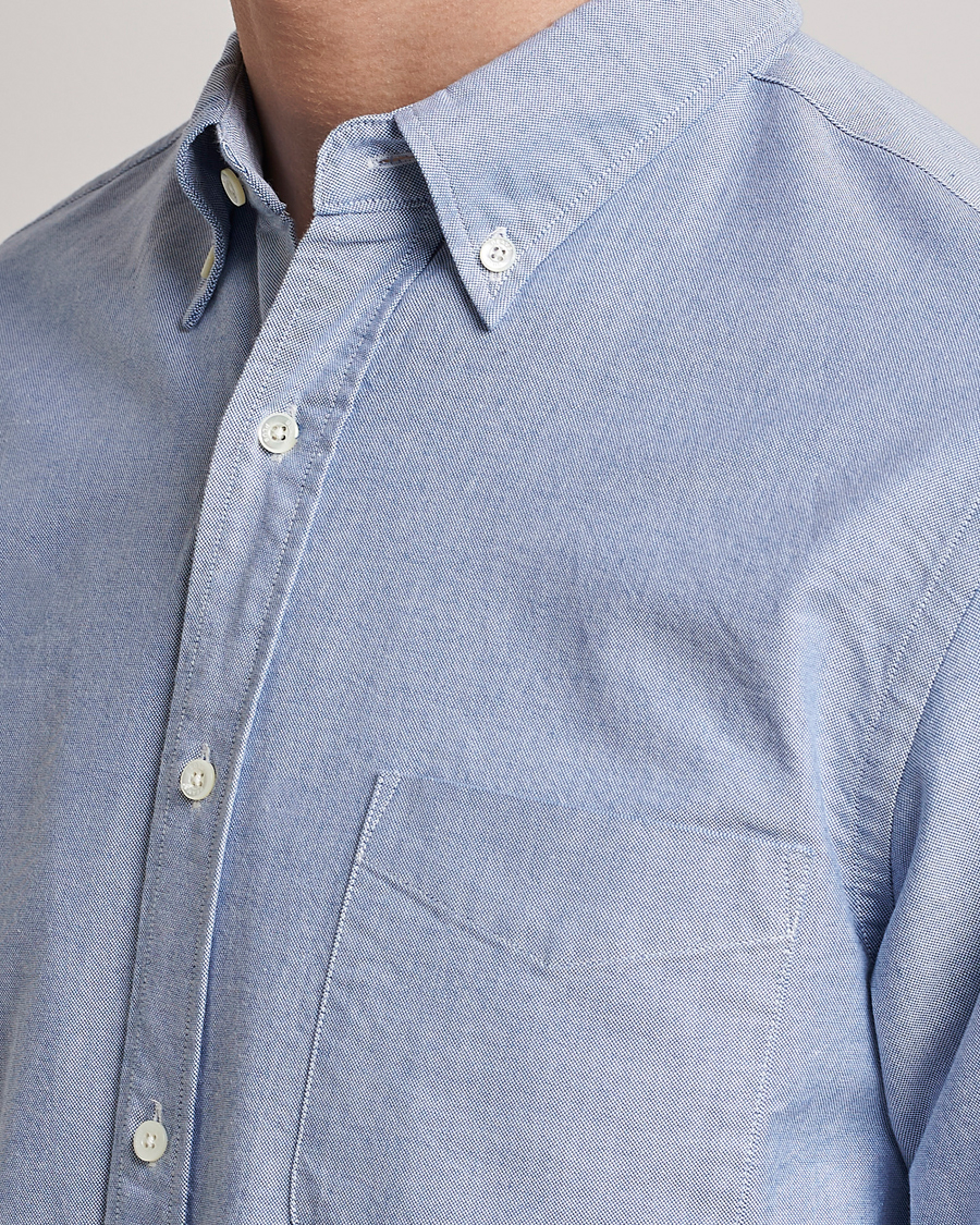 Beams Plus - Seersucker Pullover Short Sleeve Button Down Shirt in