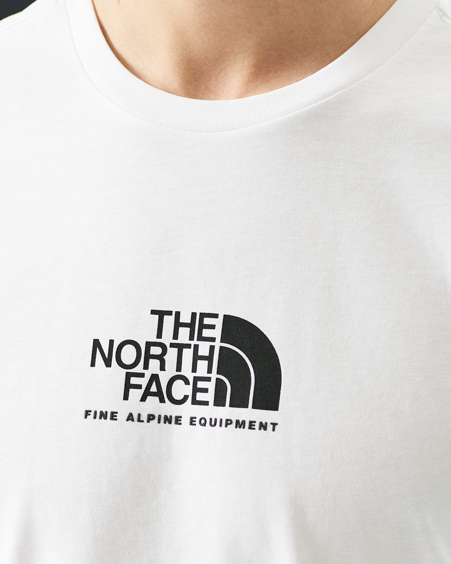 Men | T-Shirts | The North Face | Fine Alpine Equipment Tee White