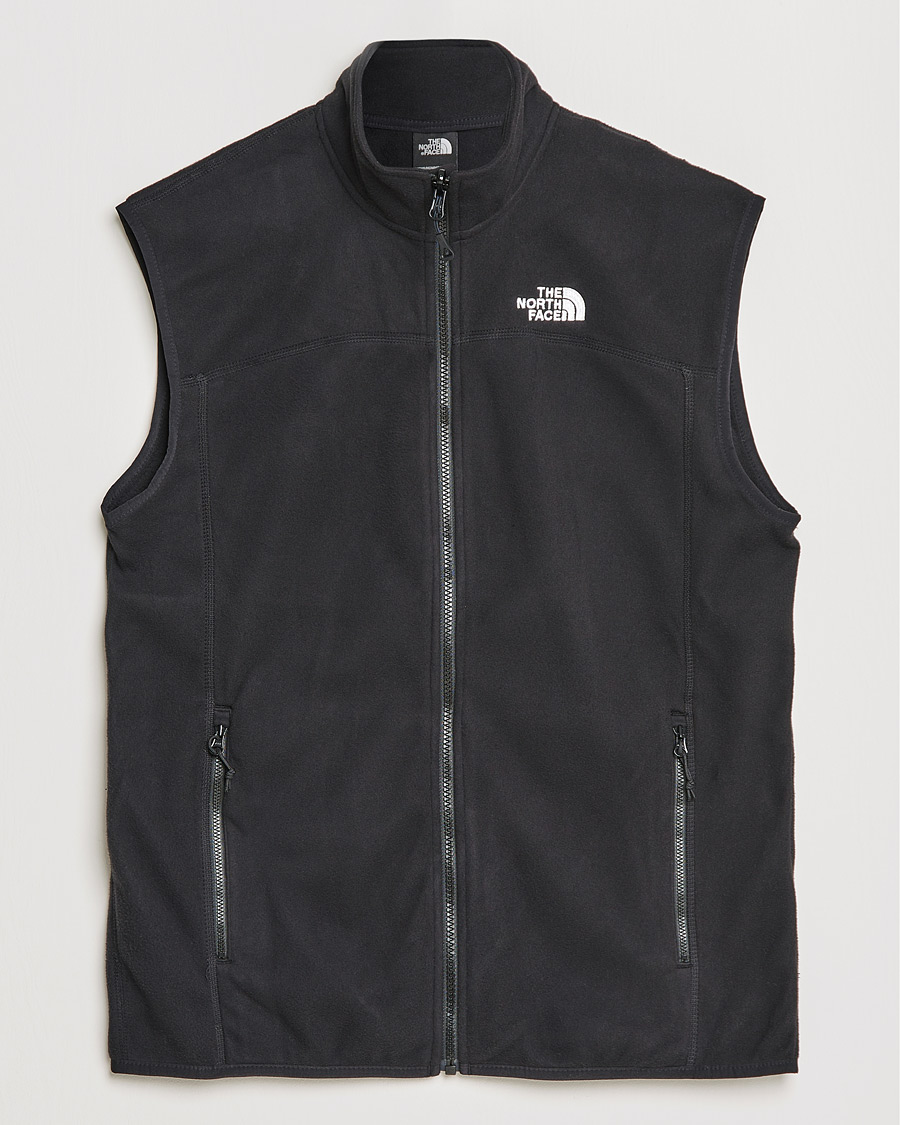 Men | Fleece vests | The North Face | 100 Glacier Vest Black