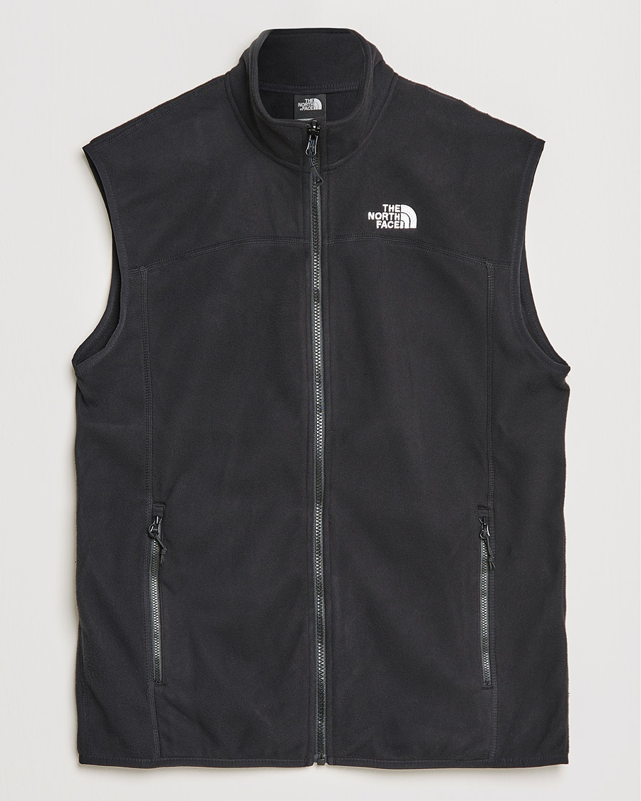 Men | Gilets | The North Face | Glaicer Fleece Vest Black
