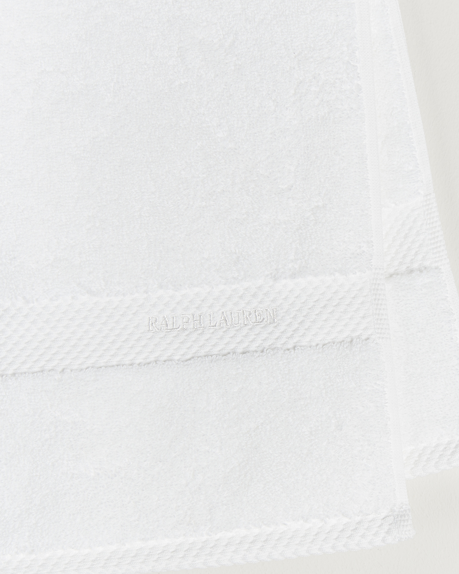 Men | Ralph Lauren Home Avenue Guest Towel 42x70 White | Ralph Lauren Home | Avenue Guest Towel 42x70 White