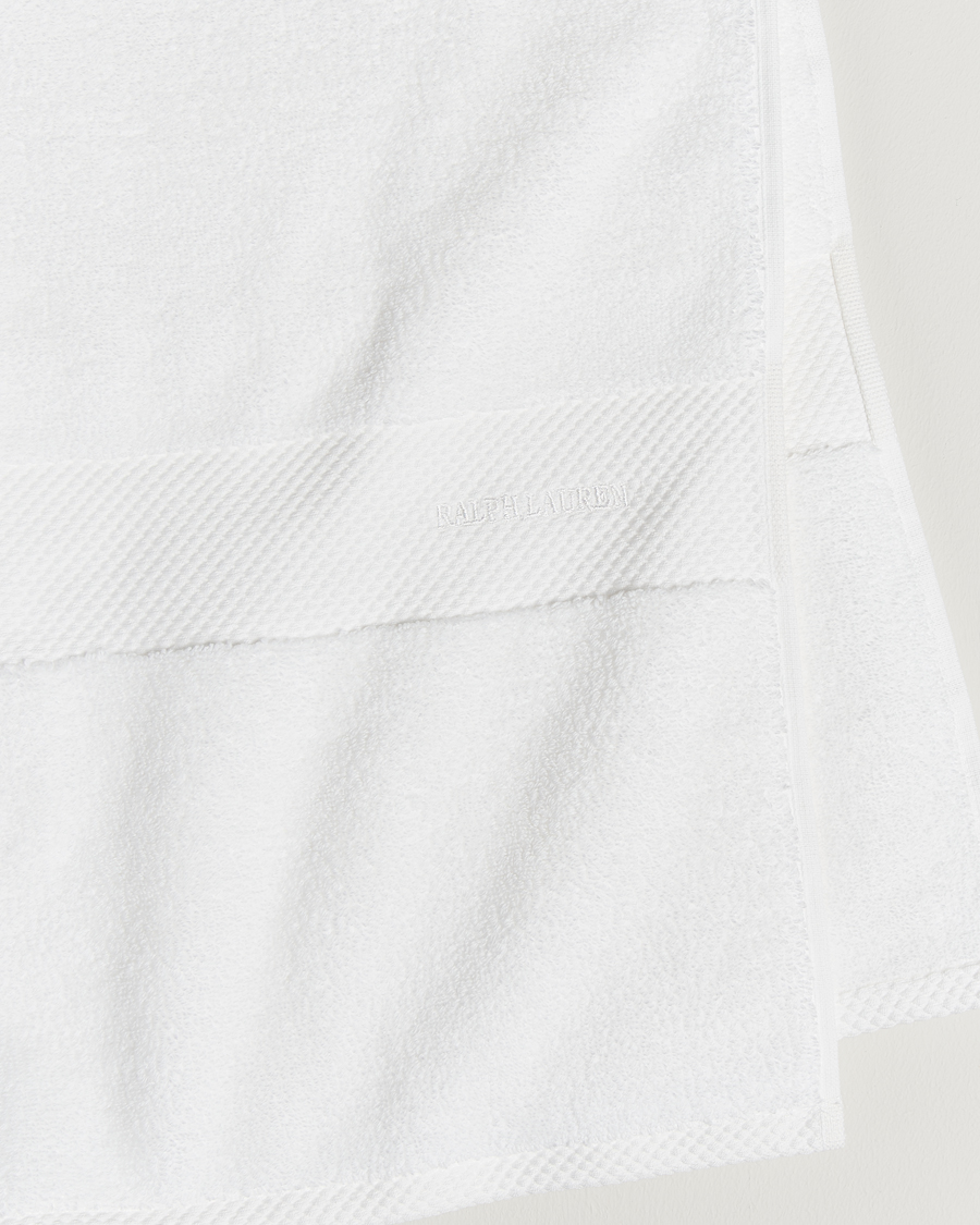 Men | Ralph Lauren Home Avenue Shower Towel 75x137 White | Ralph Lauren Home | Avenue Shower Towel 75x137 White