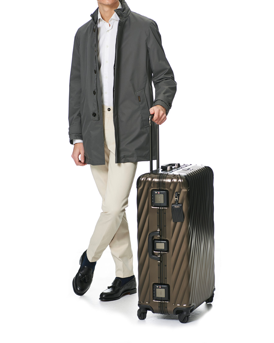 Men | Suitcases | TUMI | Extended Trip Aluminum Packing Case Gunmetal