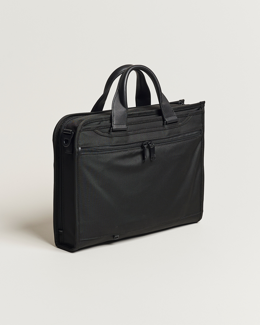 TUMI Alpha 3 Slim Deluxe Portfolio Black at