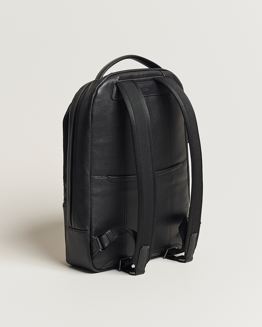 Men | TUMI Harrison Bradner Leather Backpack Black | TUMI | Harrison Bradner Leather Backpack Black