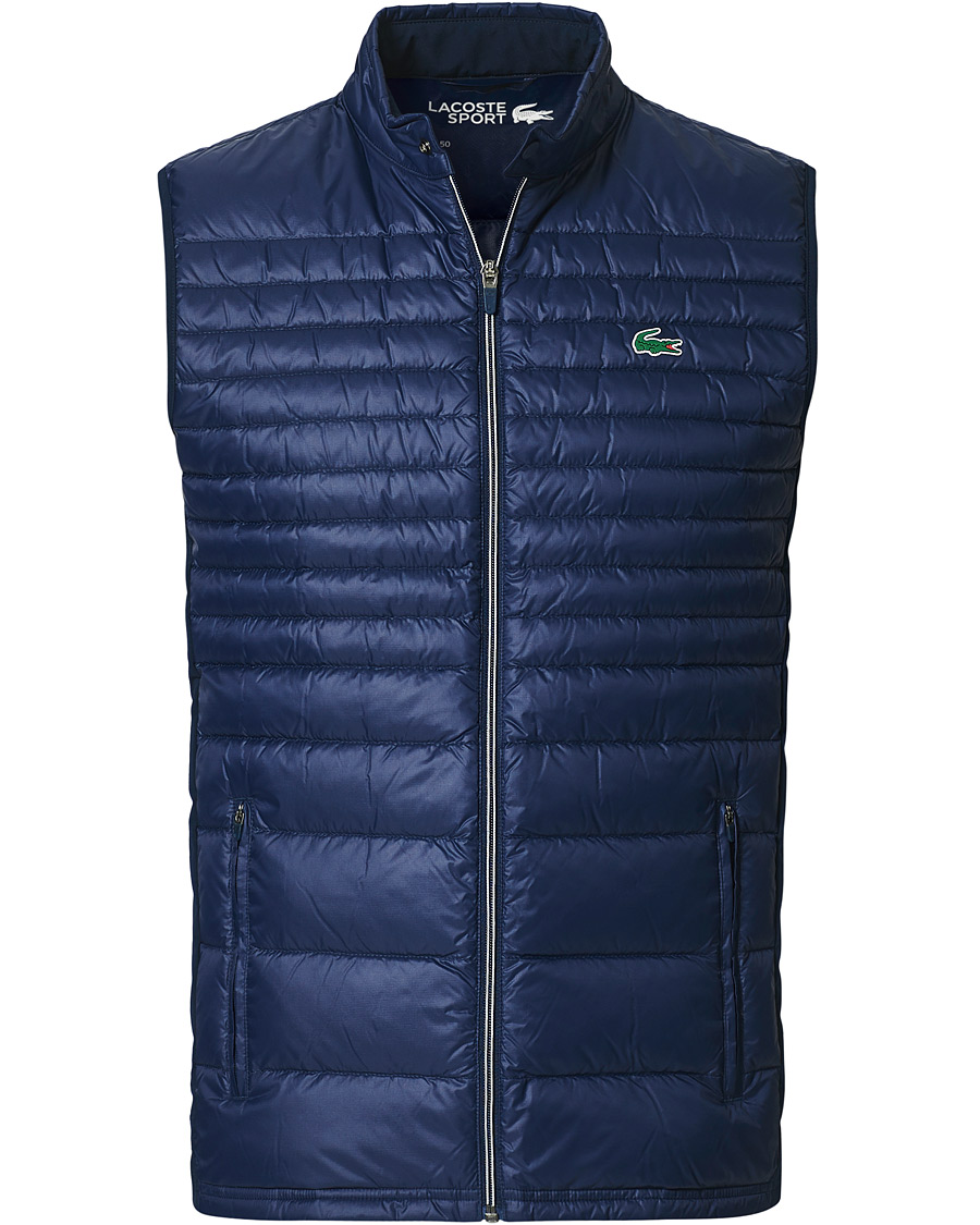 Men | Coats & Jackets | Lacoste | Light Down Vest Navy Blue