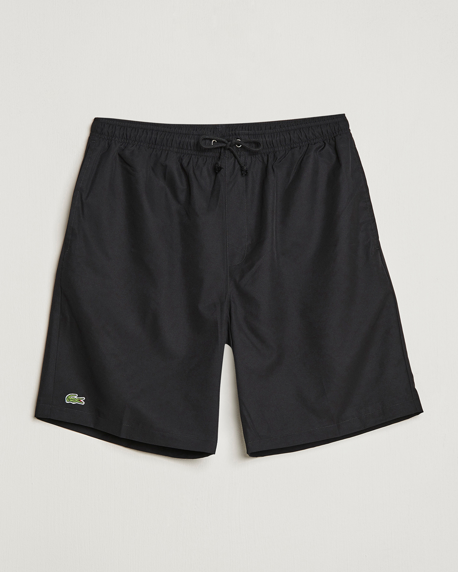 Men | Shorts | Lacoste Sport | Performance Tennis Drawsting Shorts Black