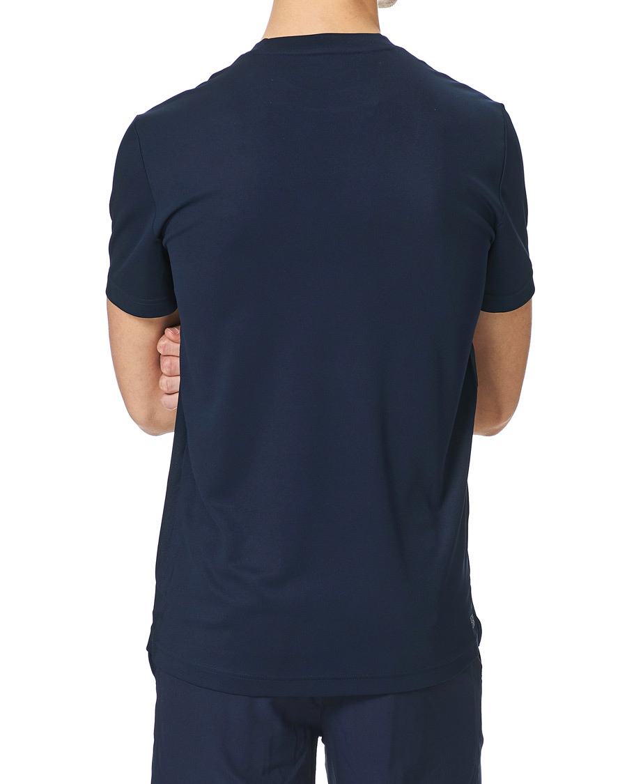 Men | T-Shirts | Lacoste Sport | Performance Crew Neck T-Shirt Navy Blue