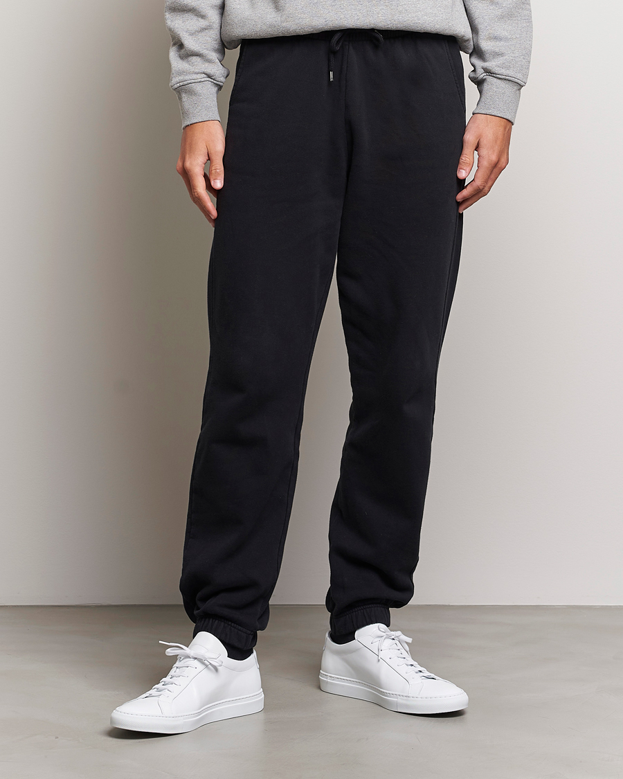 Men | Organic Menswear | Colorful Standard | Classic Organic Sweatpants Deep Black