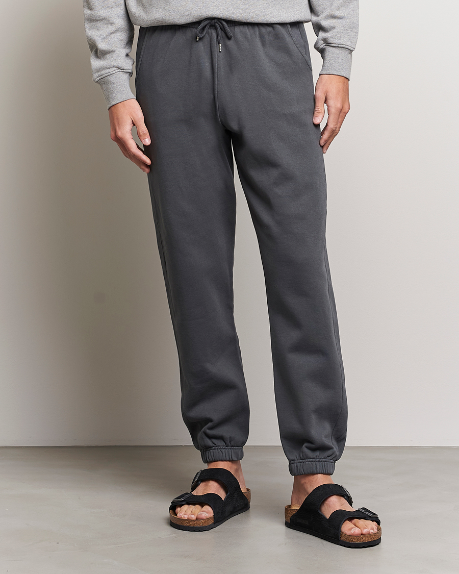 Men | Organic Menswear | Colorful Standard | Classic Organic Sweatpants Lava Grey