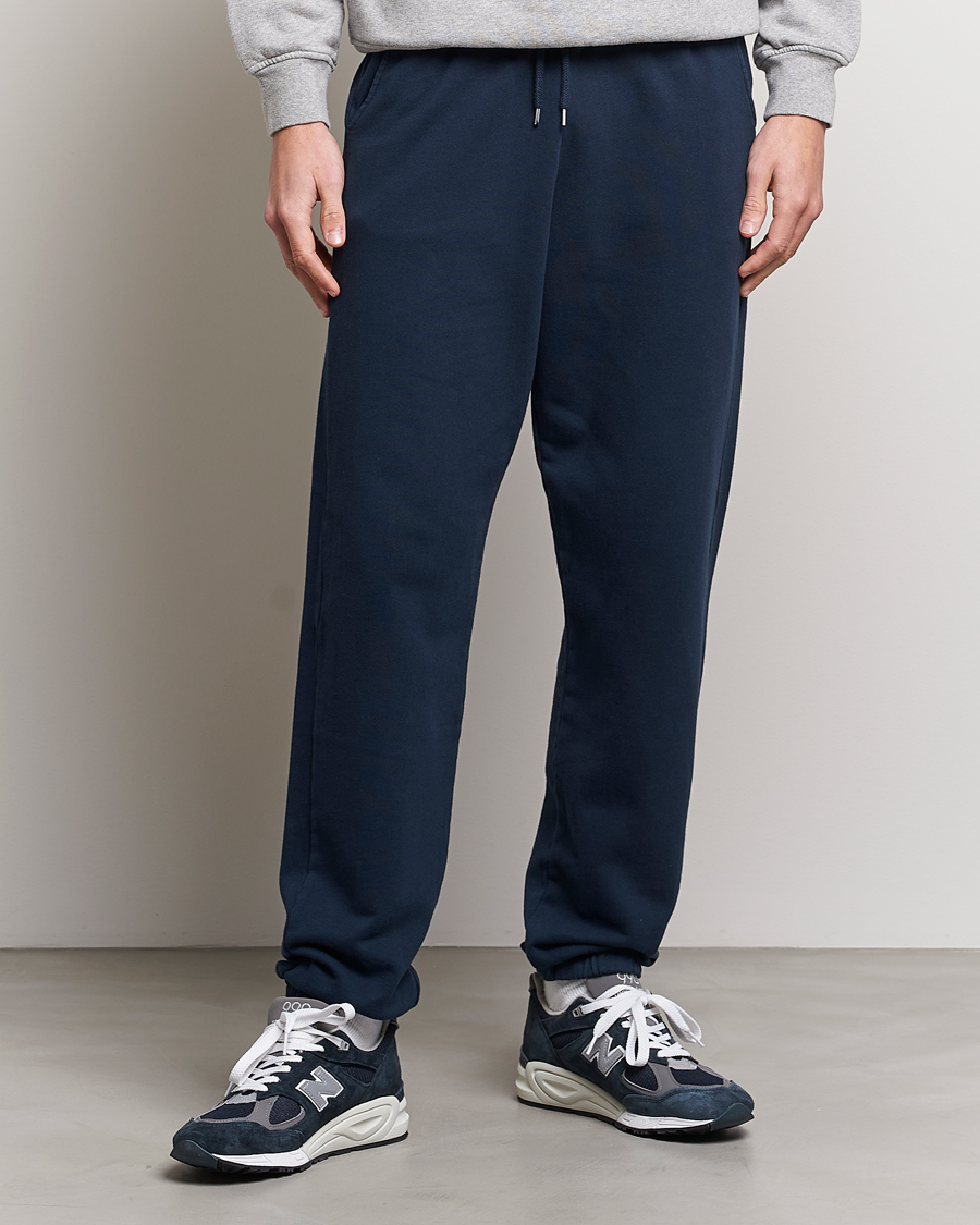 Men | Organic Menswear | Colorful Standard | Classic Organic Sweatpants Navy Blue