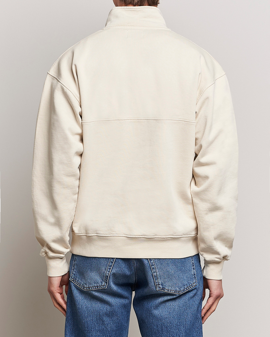 Men | Sweaters & Knitwear | Colorful Standard | Classic Organic Half-Zip Ivory White