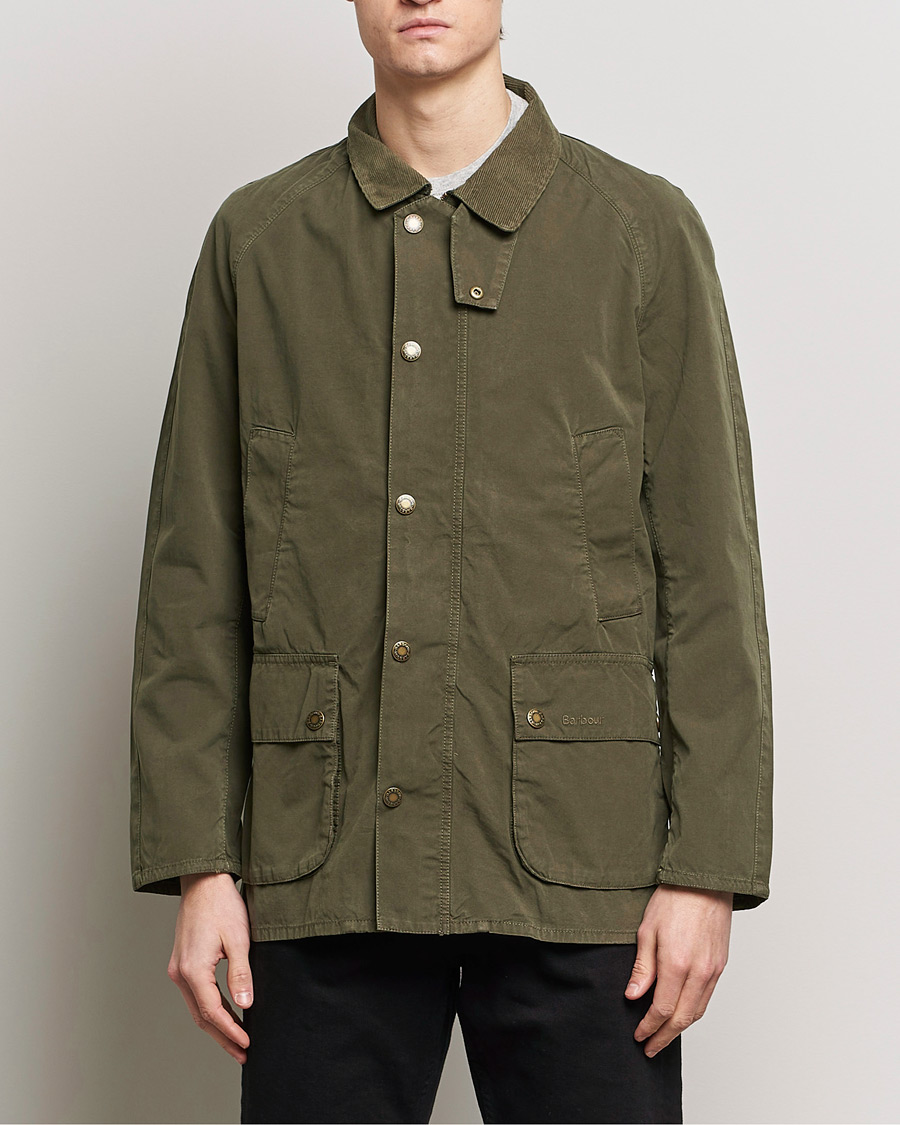 Herr | Best of British | Barbour Lifestyle | Ashby Casual Jacket Olive