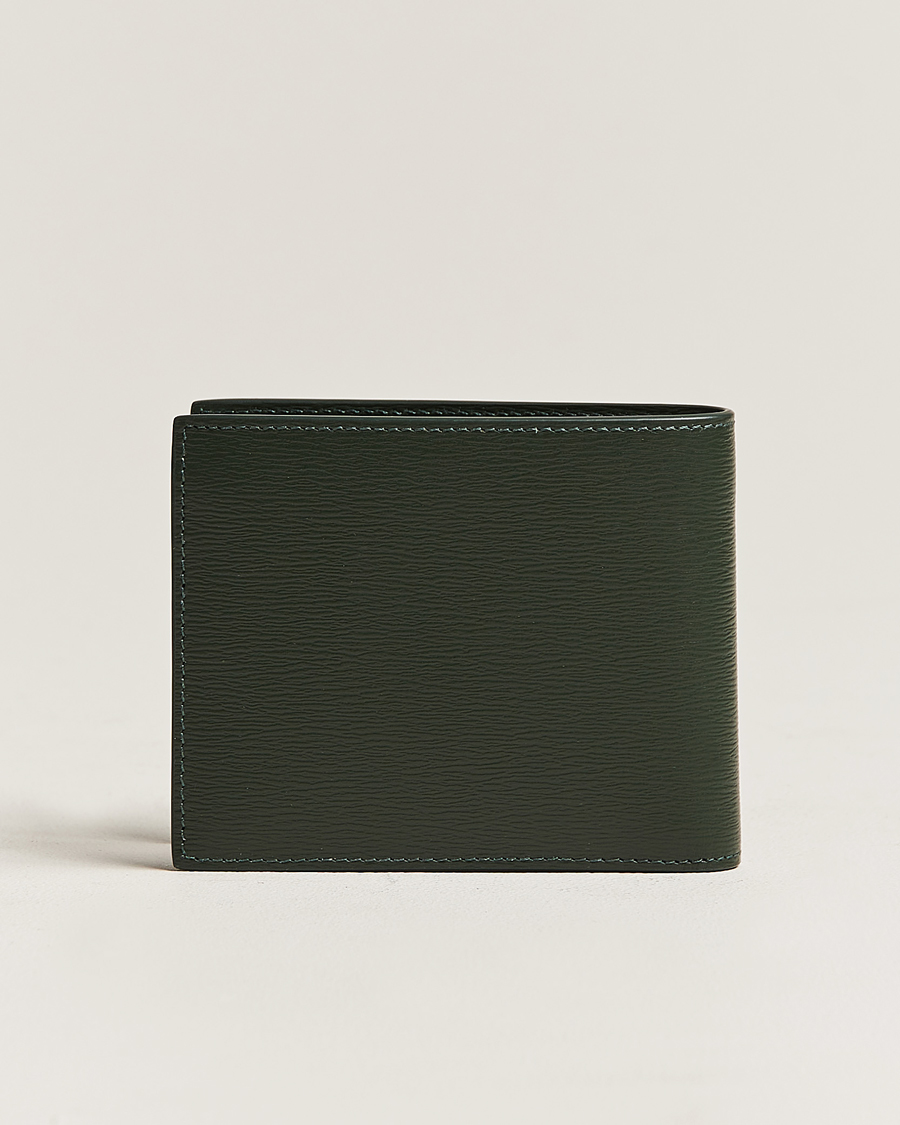 Montblanc M Gram Leather Wallet 8cc Blue at CareOfCarl.com