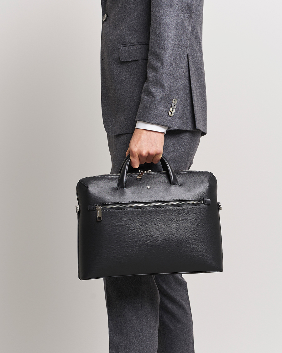 Men | Briefcases | Montblanc | Meisterstück 4810 Document Case Slim Black