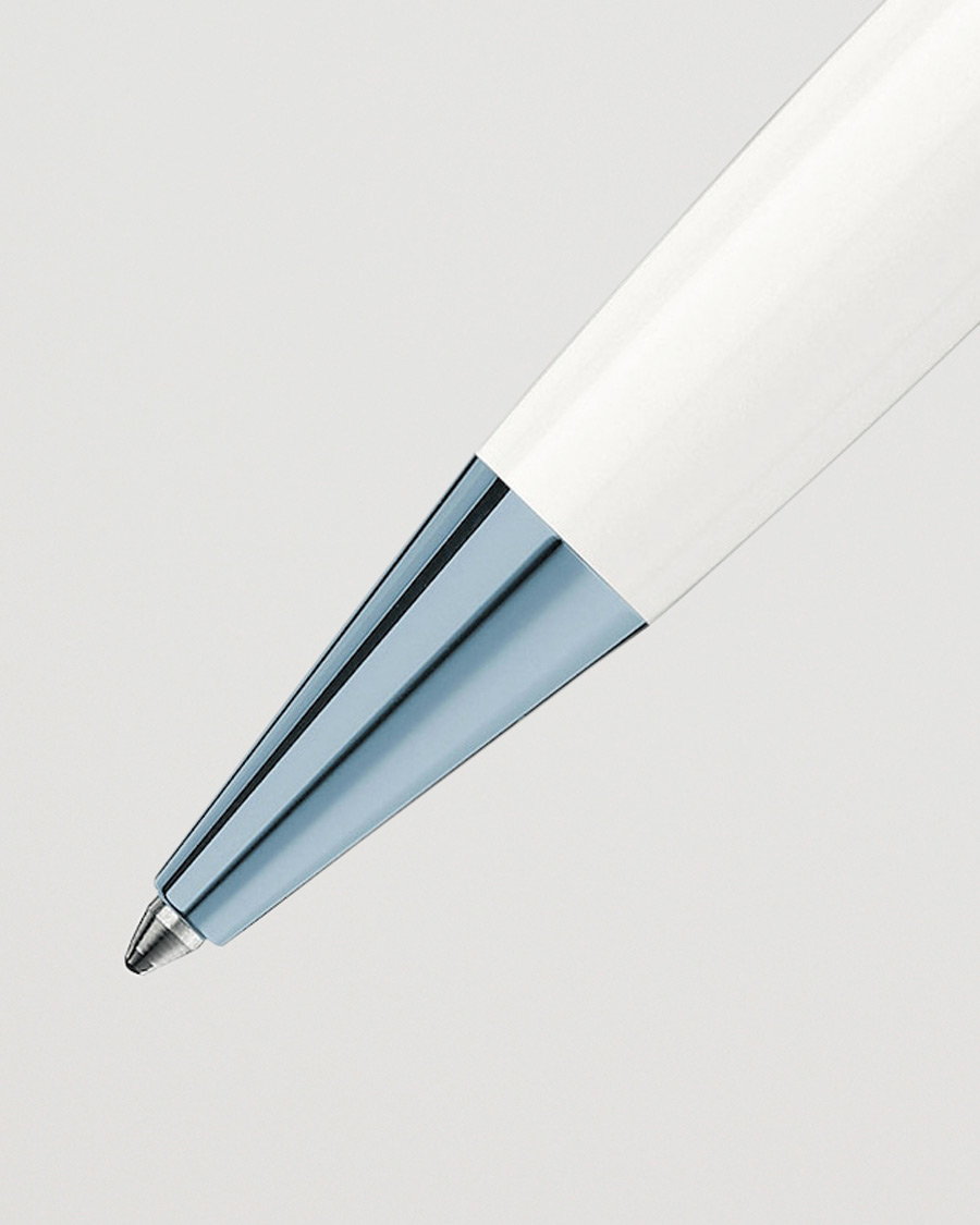 Men | Pens | Montblanc | Meisterstück Glacier Classique Ballpoint Pen White