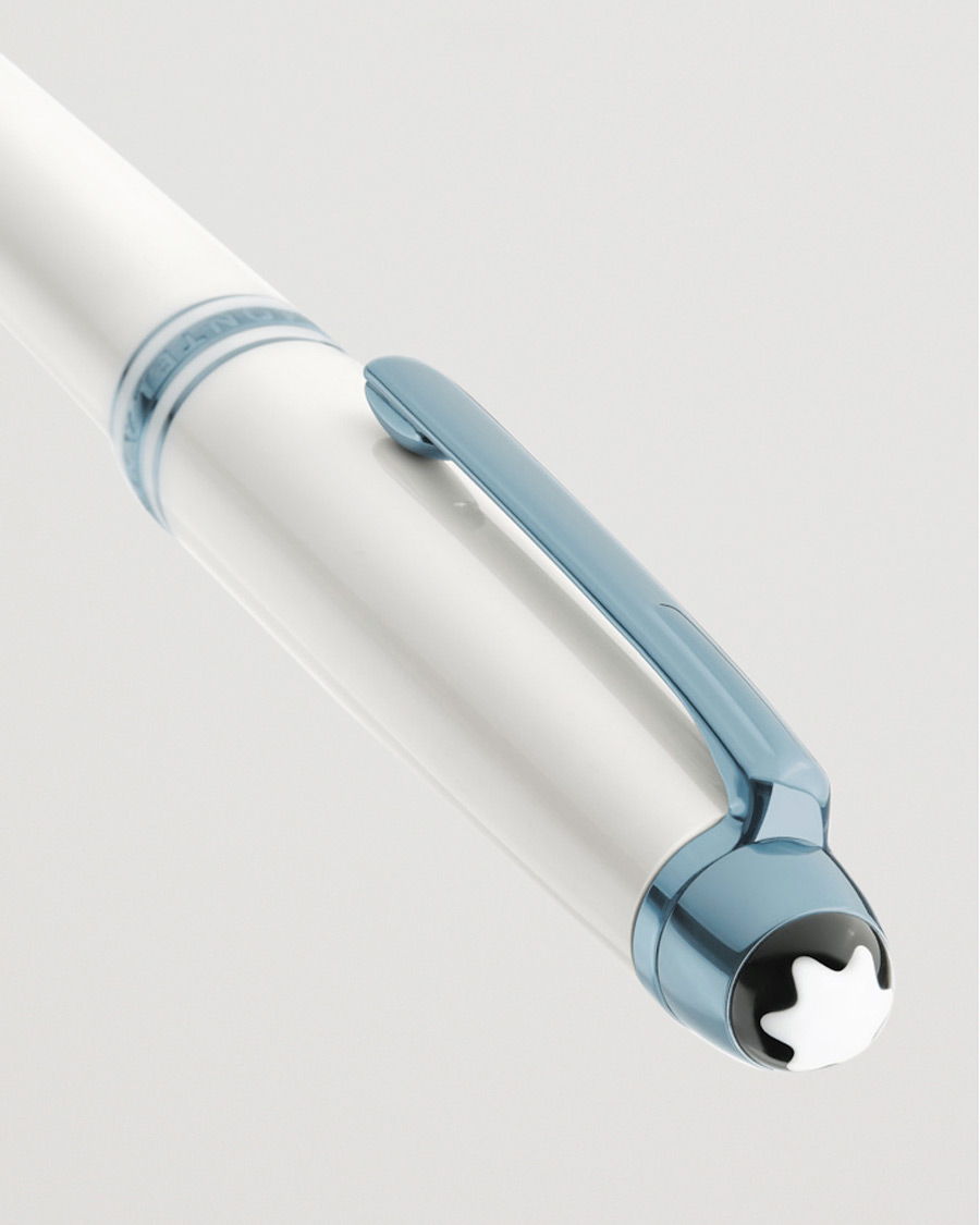 Men | Montblanc Meisterstück Glacier Classique Ballpoint Pen White | Montblanc | Meisterstück Glacier Classique Ballpoint Pen White