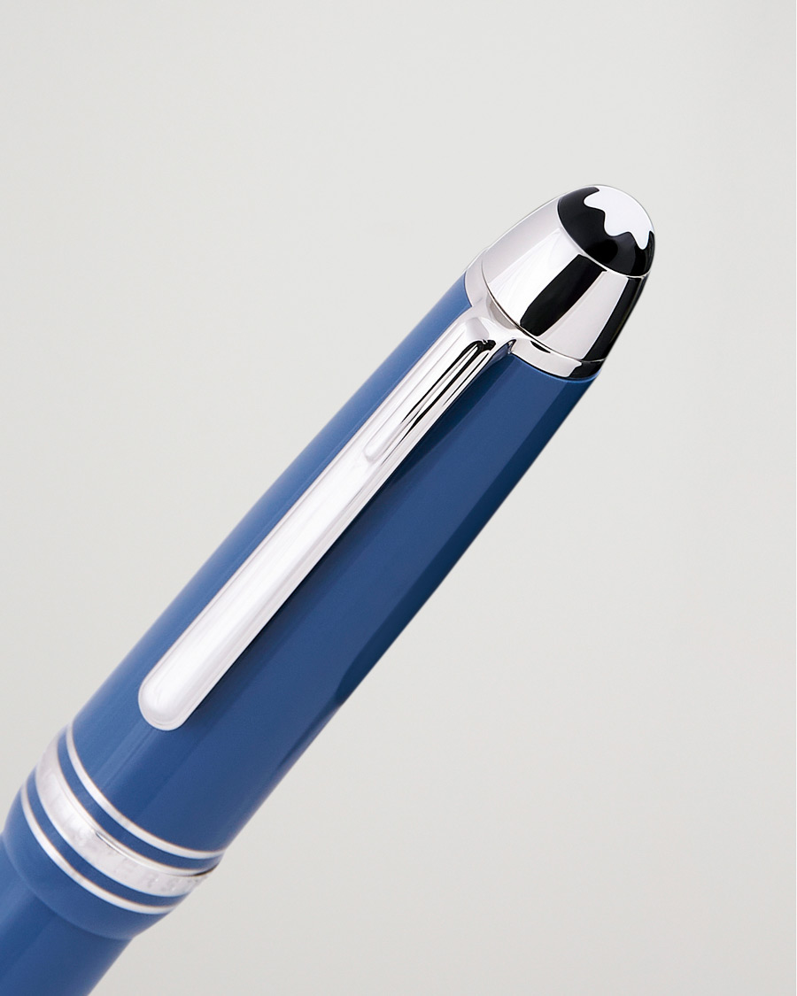 Men | Pens | Montblanc | Meisterstück Glacier LeGrand Rollerball Blue
