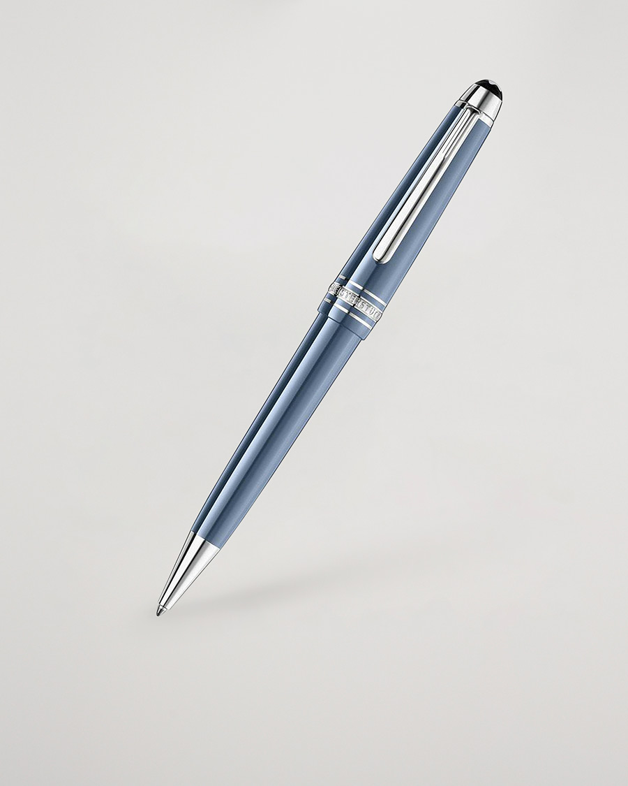Men | Pens | Montblanc | Meisterstück Glacier Midsize Ballpoint Pen Blue