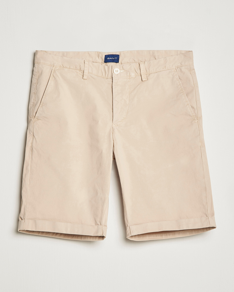 Men | Shorts | GANT | Regular Sunbleached Shorts Dry Sand