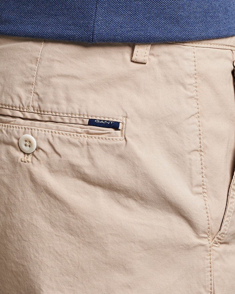 Men | Shorts | GANT | Regular Sunbleached Shorts Dry Sand