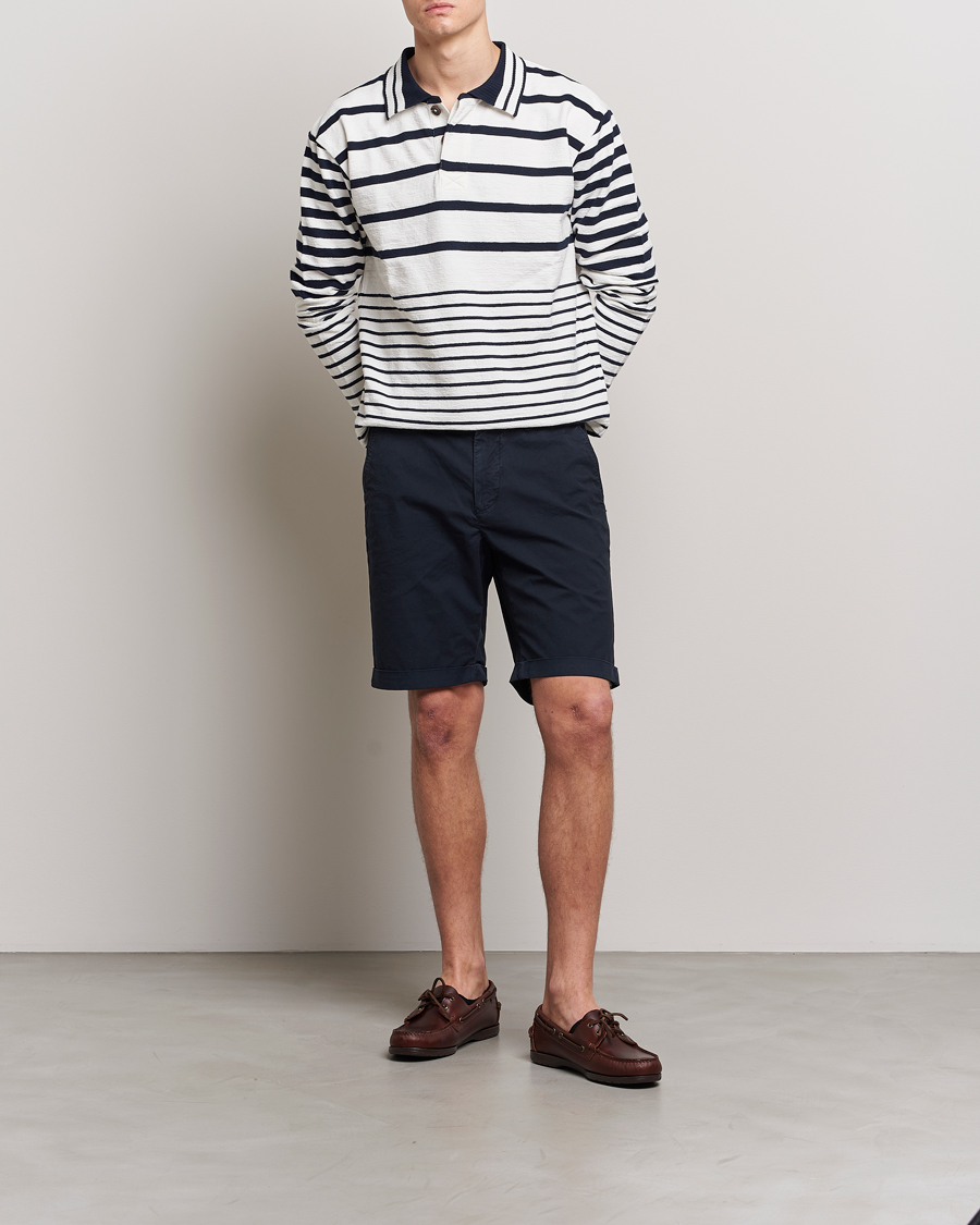 Men | Shorts | Gant | Regular Sunbleached Shorts Marine