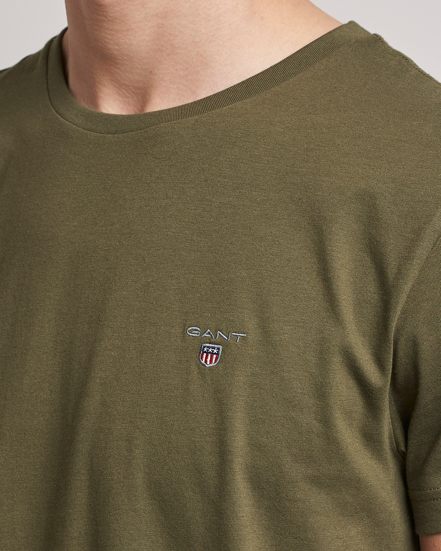 Men | T-Shirts | GANT | The Original T-Shirt Racing Green