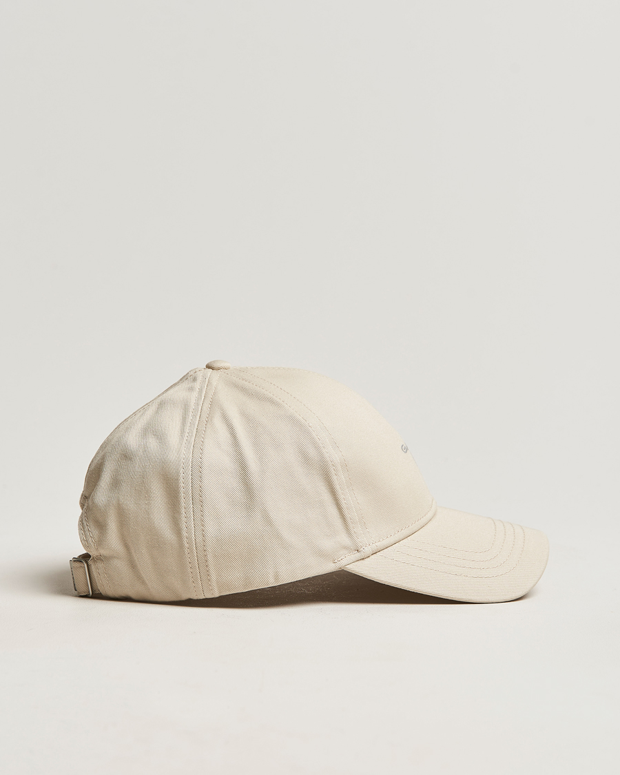 Men | GANT High Cotton Twill Cap Putty | GANT | High Cotton Twill Cap Putty