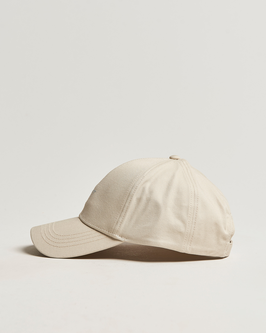 Men | GANT High Cotton Twill Cap Putty | GANT | High Cotton Twill Cap Putty